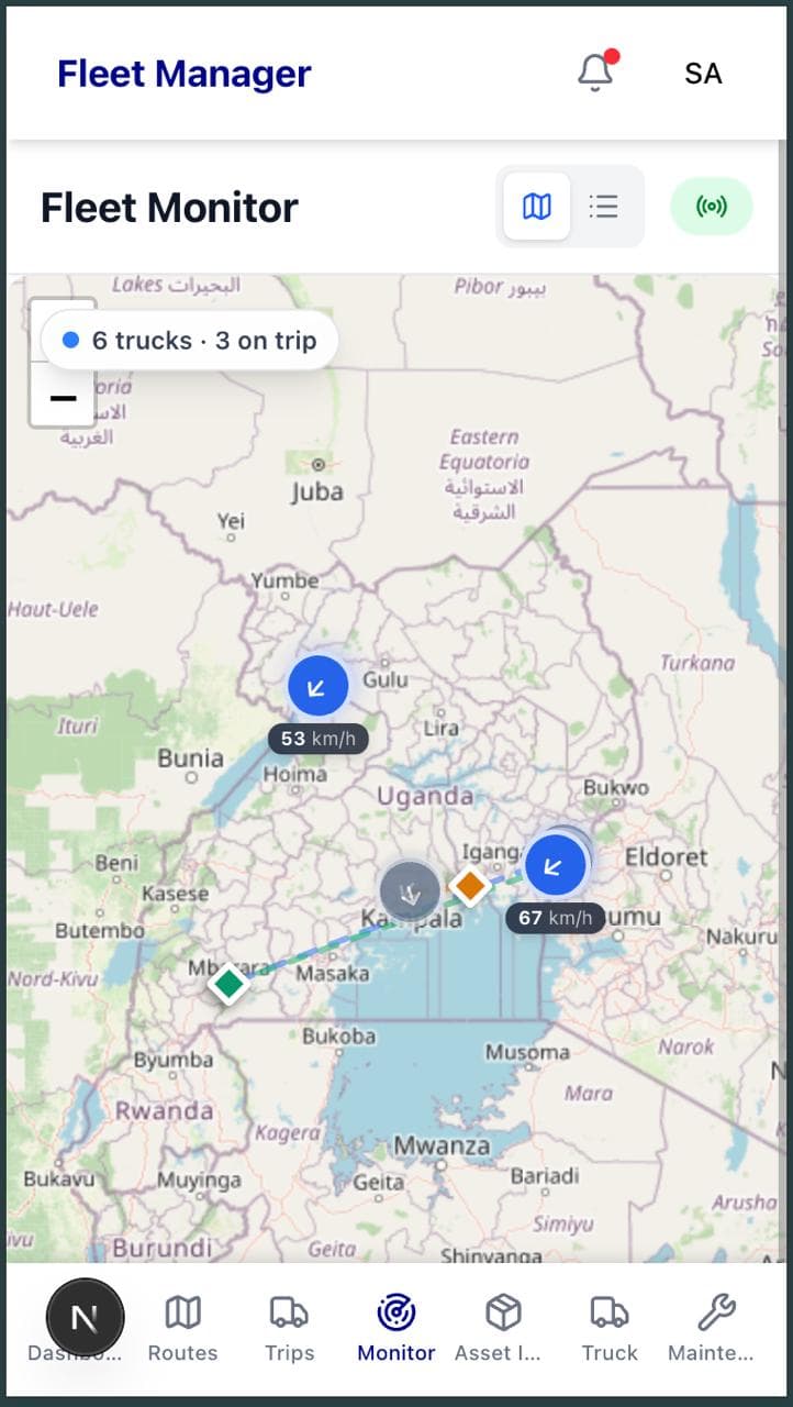 Fleet Management System - Screenshot 2